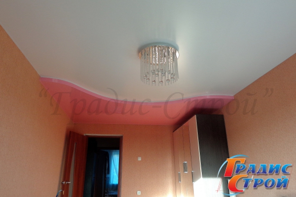 Фото натяжного потолка