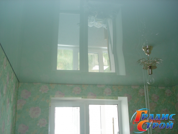 Фото Глянцевых натяжных потолков