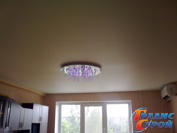 Фото натяжного потолка Бесшовные