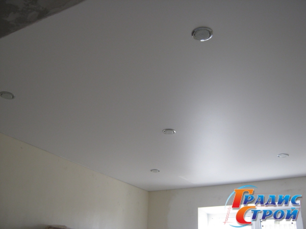 Фото Тканевых натяжных потолков