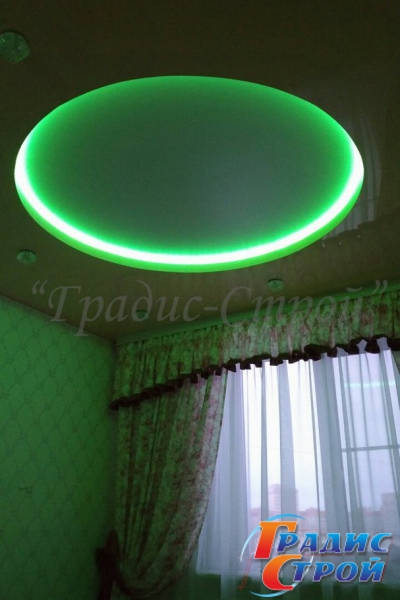 Фото натяжного потолка