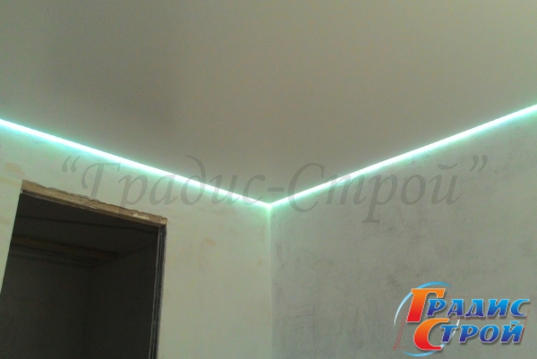 Фото натяжного потолка