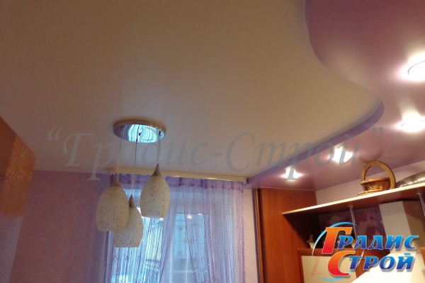 Фото натяжного потолка