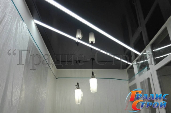 Фото натяжного потолка